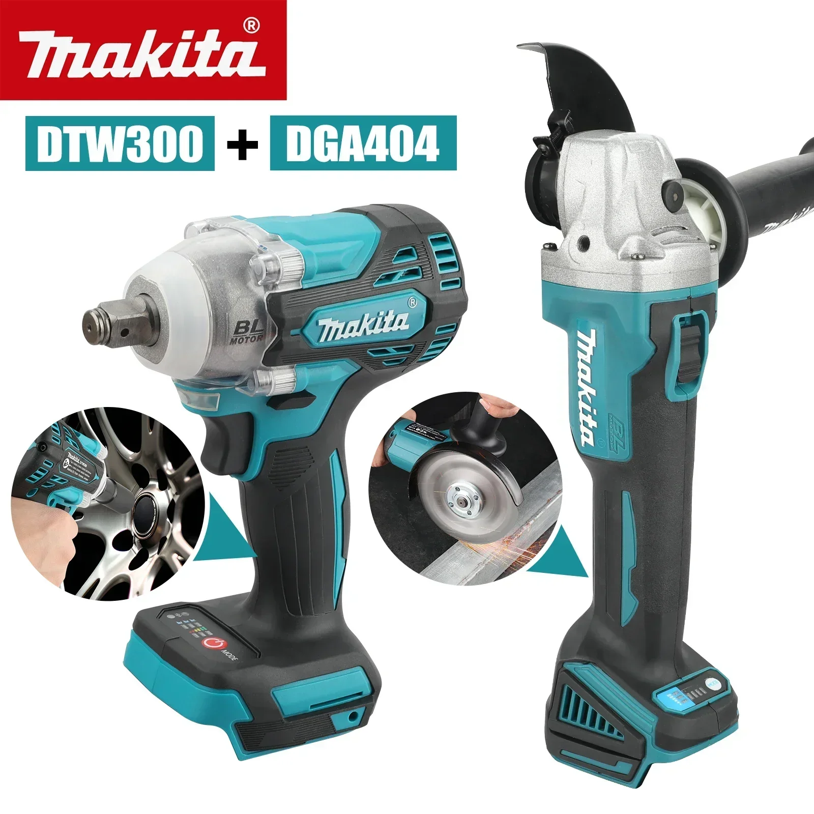 Makita Drill Dtw300 - Conjunto de ferramentas Makita 18V 2
