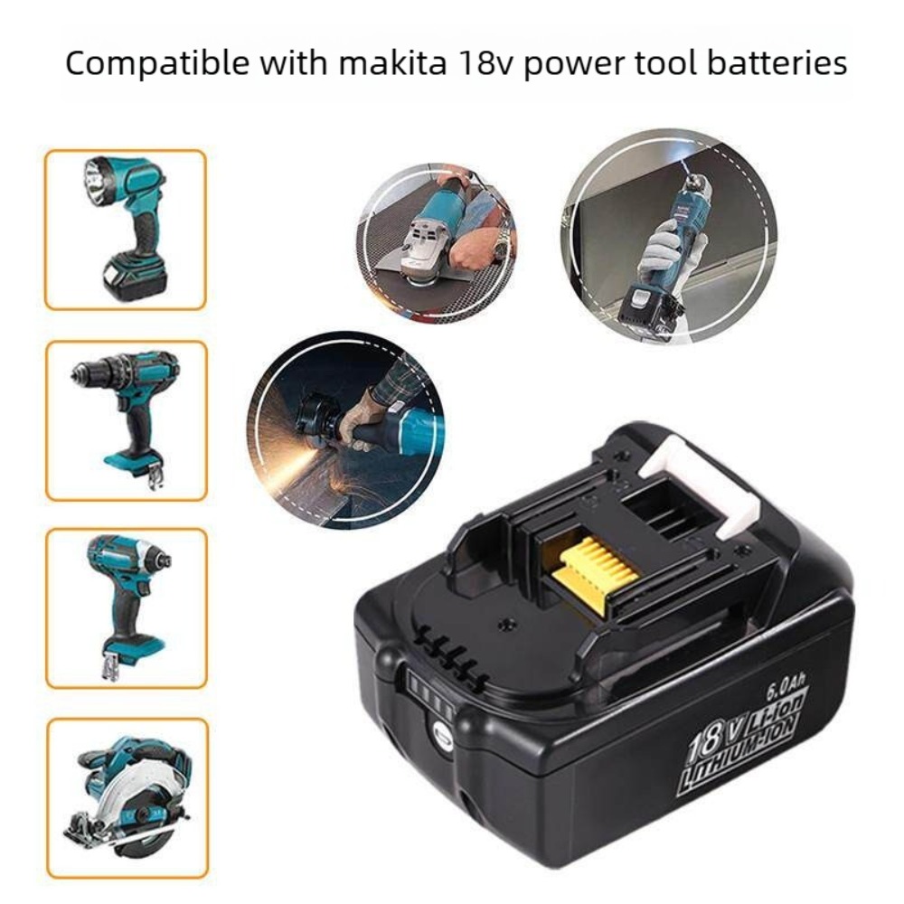 Bateria Aprimorada de 6000mAh  - Makita Drill Dtw300 avaliação e preço