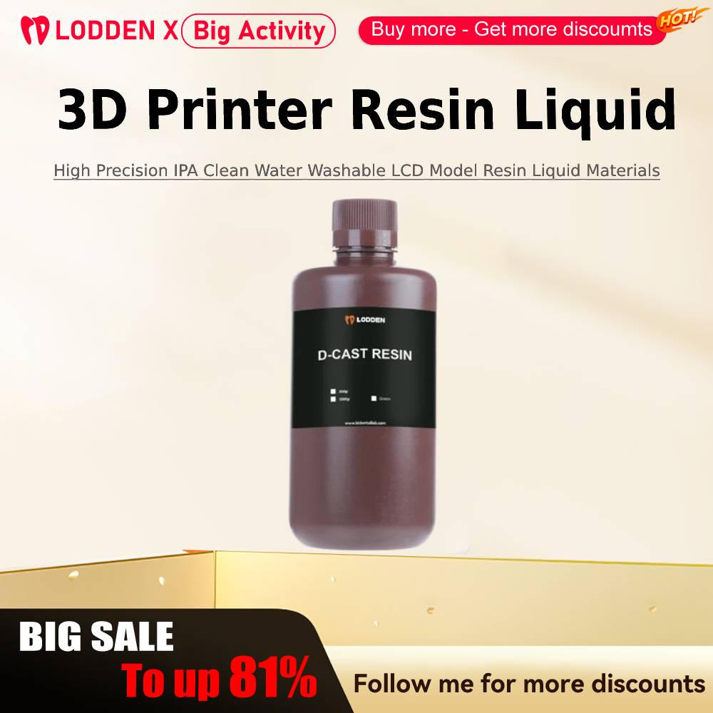 Lodden impressora 3d resina lí - 3D Printing House Machine avaliação e preço