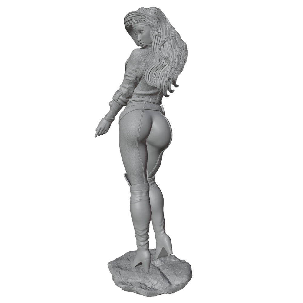 Personagem feminino realista e - 3D Printing App avaliação e preço