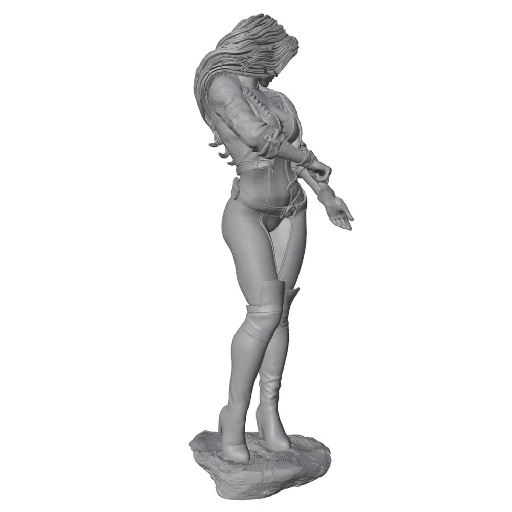 Personagem feminino realista e - 3D Printing App avaliação e preço