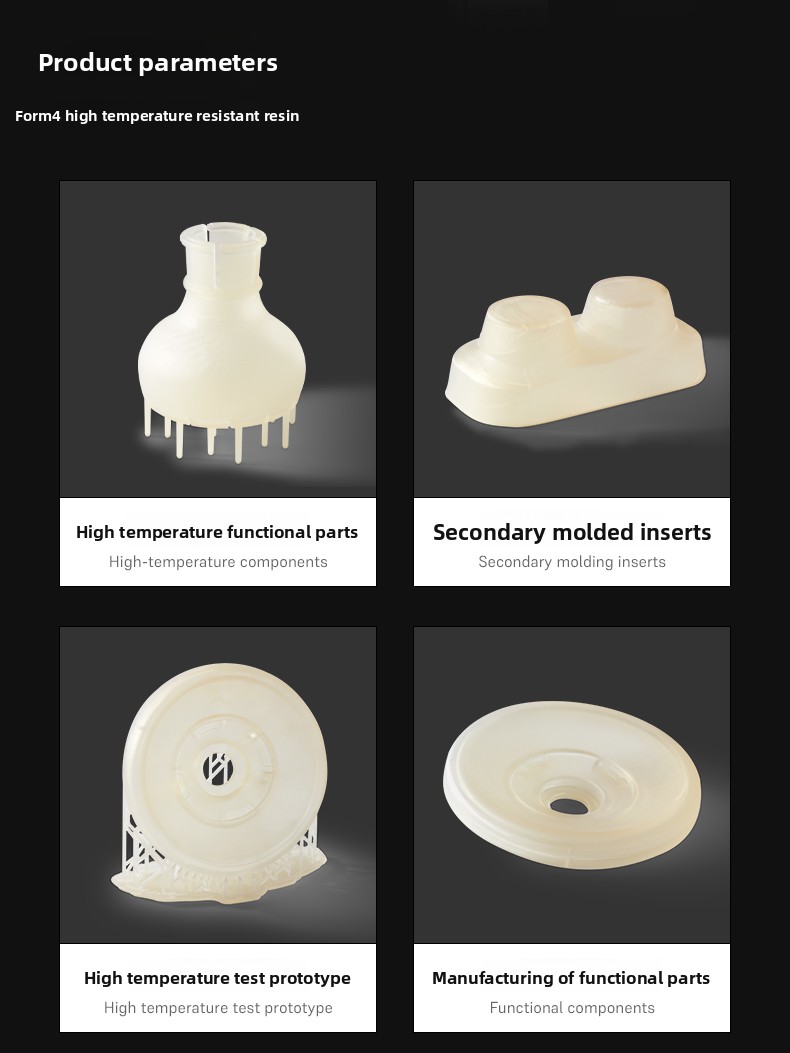 Resina fotopolímera de alta te - 3D Printing High Temperature Materials avaliação e preço