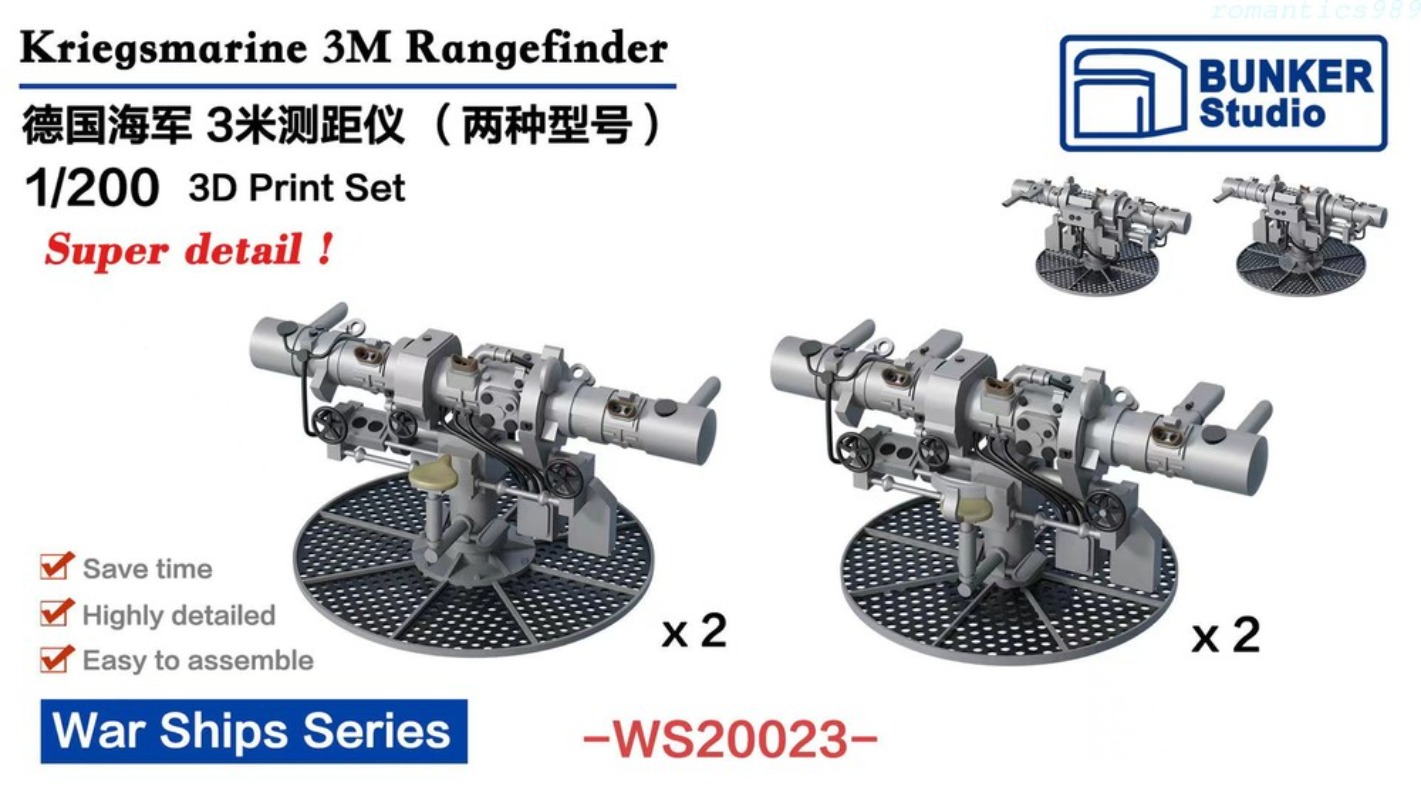 BUNKER Studio WS20023 1/200 Kr - 3D Printing App avaliação e preço