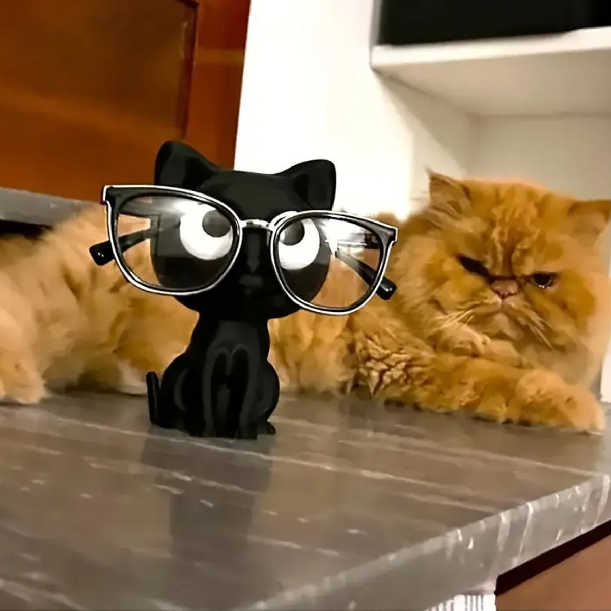 Armação de óculos de gato impr - 3D Printing Glasses Frames avaliação e preço