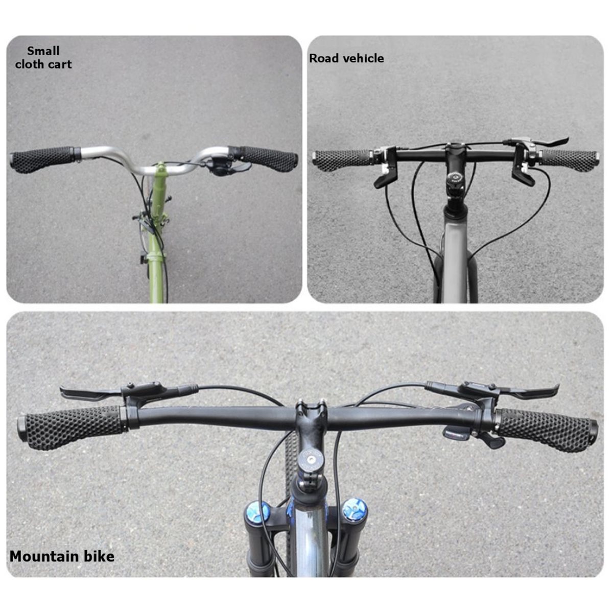Manoplas de Guidão A61P MTB co - 3D Printing Plastic avaliação e preço